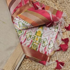 Pochampally Zari Border Saree