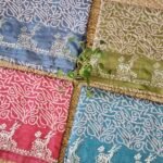 SemiTussar Embroidery Saree