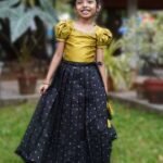 Pattupavada Set | Handwork Crop Top | Prebook